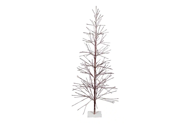 Alpine Corporation In/Outdoor Flocked Christmas Tree (Walmart)